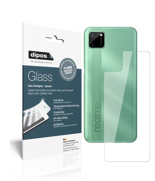 1x 9H Schutzfolie für Oppo Realme C11 Rückseite Pa (1)