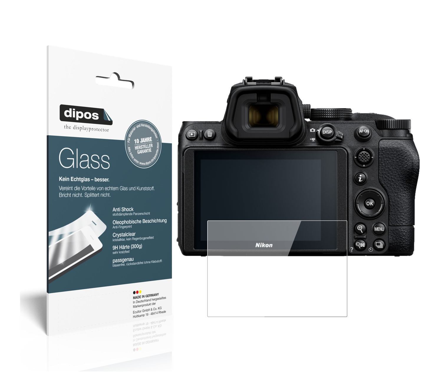 1x 9H Schutzfolie für Nikon Z5 Panzerfolie (1)