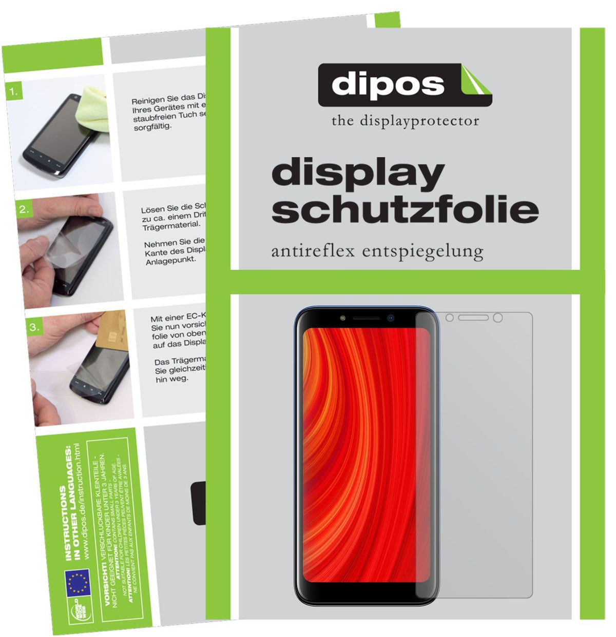 6x Schutzfolie matt für Lava Z61 Pro Display-Schut (1)