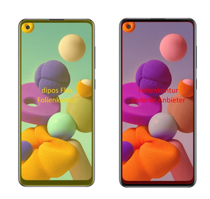 3x 3D Full Cover Schutzfolie für Samsung Galaxy A2 (2)