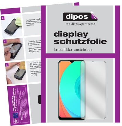 1x Schutzfolie klar für Oppo Realme C11 Display-Sc (1)