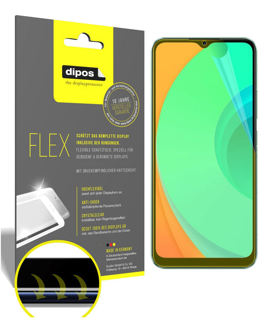 3x 3D Full Cover Schutzfolie für Oppo Realme C11 (1)