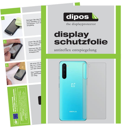 5x Schutzfolie matt für OnePlus Nord Rückseite Dis (1)