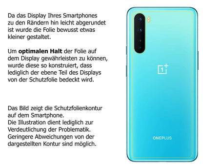 1x Schutzfolie matt für OnePlus Nord Rückseite Dis (6)