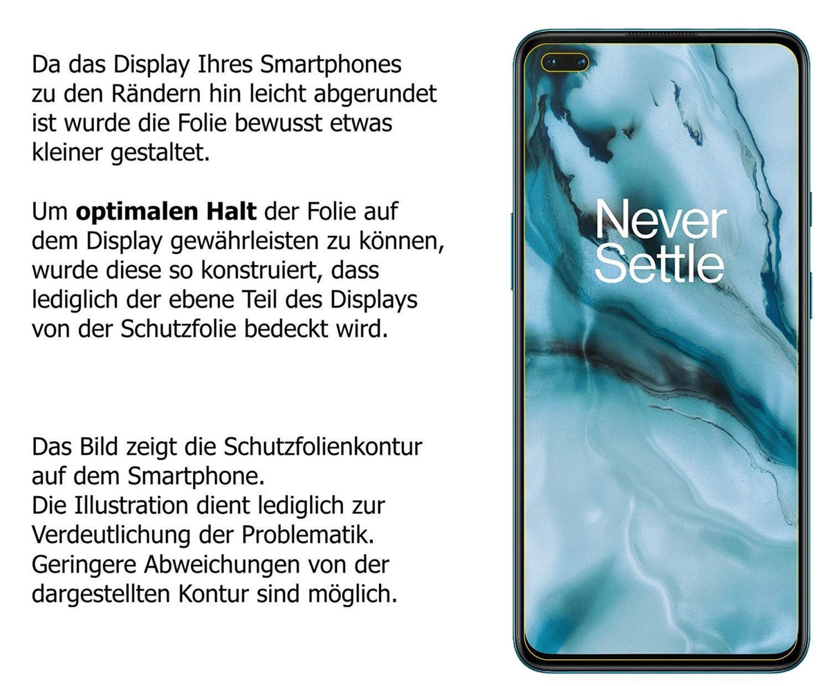 2x 9H Schutzfolie für OnePlus Nord Panzerfolie (3)