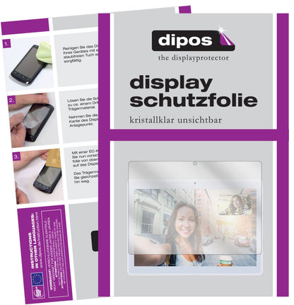 2x Schutzfolie klar für XGODY TB02 9 Zoll Display- (1)