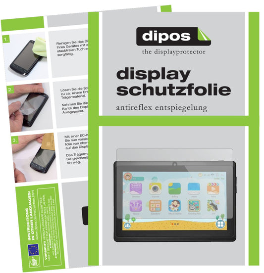 1x Schutzfolie matt für XGODY T702 7 Zoll Display- (1)