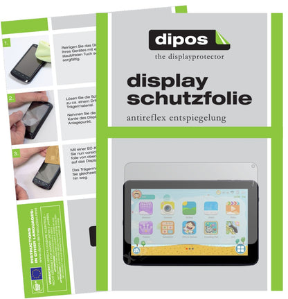 2x Schutzfolie matt für XGODY T901 9 Zoll Display- (1)