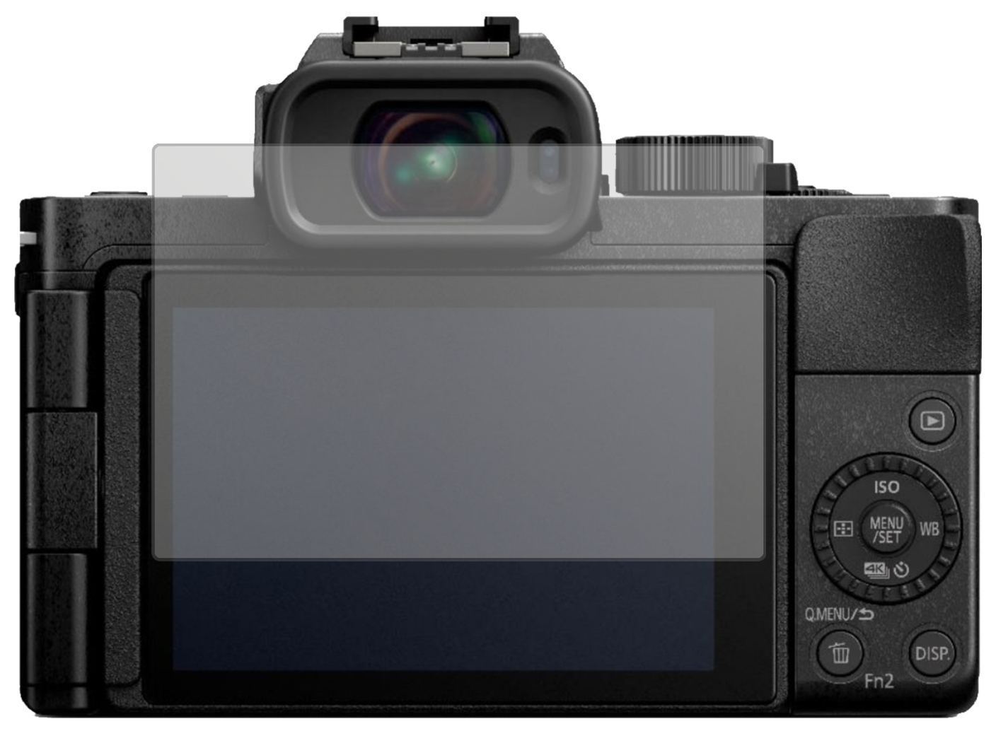 2x Schutzfolie matt für Panasonic Lumix DC-G110 Di (2)