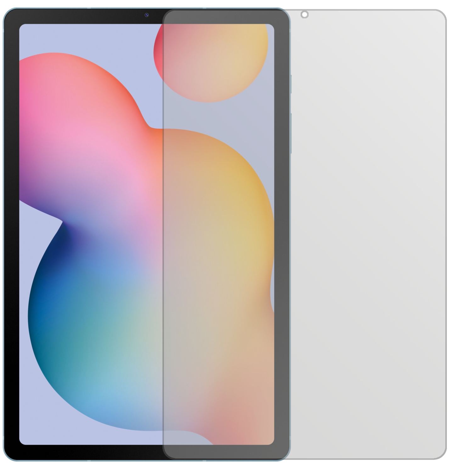 2x Schutzfolie matt für Samsung Galaxy Tab S6 Lite (2)