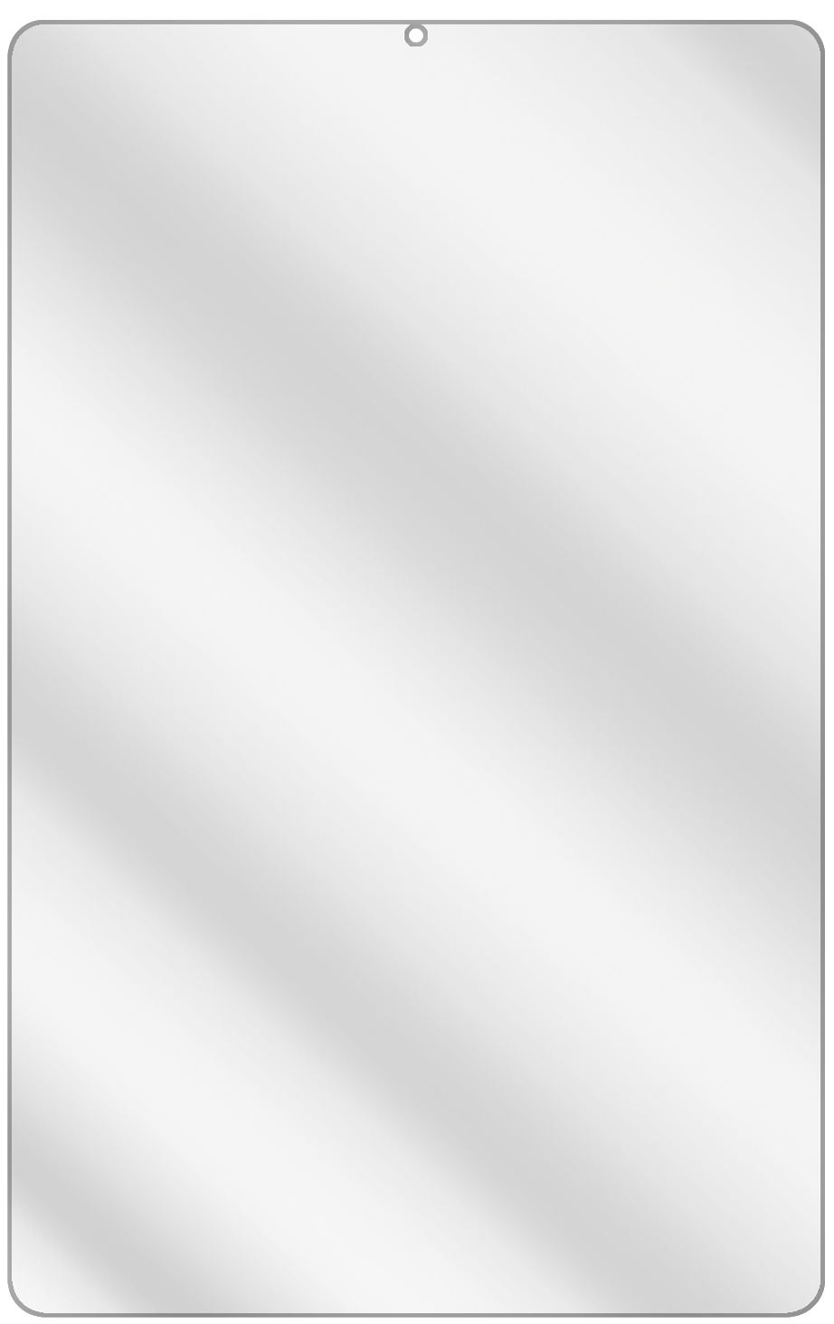 2x Schutzfolie klar für Samsung Galaxy Tab S6 Lite (3)