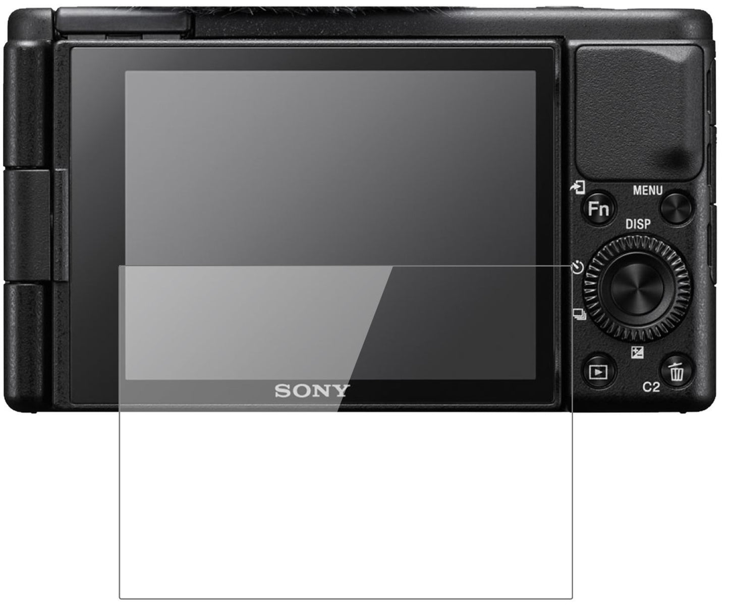 1x 9H Schutzfolie für Sony ZV-1 Panzerfolie (2)