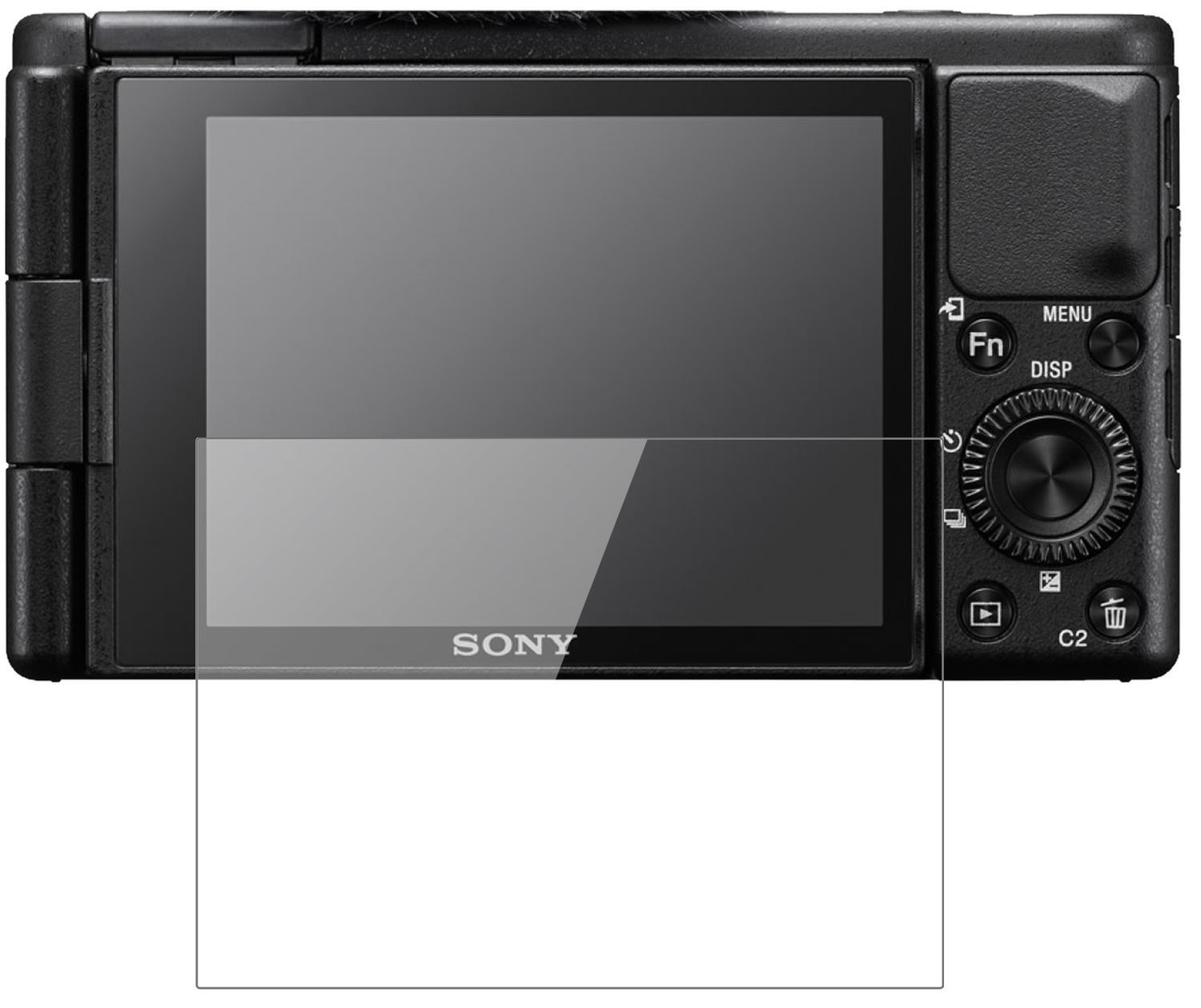 1x 9H Schutzfolie für Sony ZV-1 Panzerfolie (2)