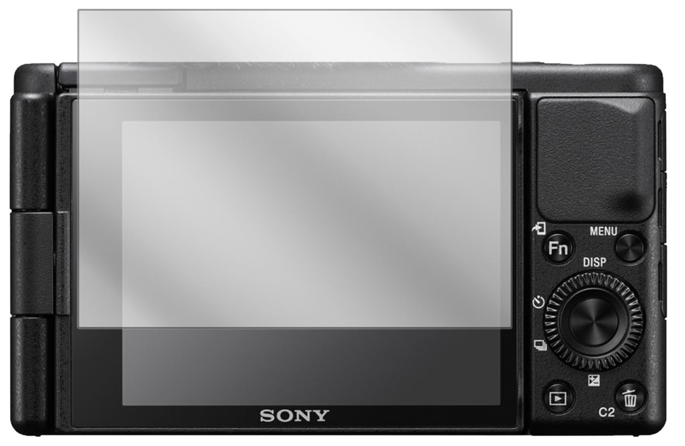 1x Schutzfolie klar für Sony ZV-1 Display-Schutzfo (2)
