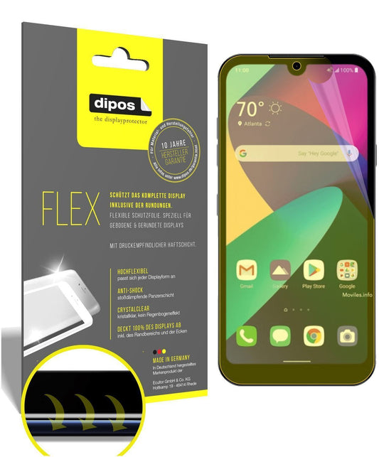 3x 3D Full Cover Schutzfolie für LG Phoenix 5 (1)
