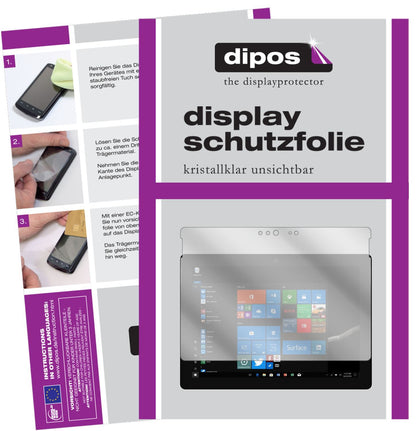2x Schutzfolie klar für Microsoft Surface Go 2 Dis (1)