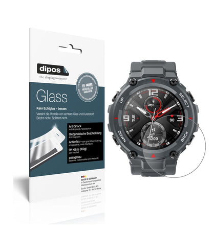 2x 9H Schutzfolie matt für Amazfit T-Rex Smartwatc (1)