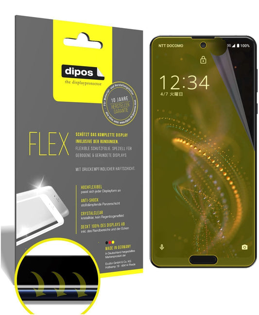 3x 3D Full Cover Schutzfolie für Sharp Aquos R5G (1)