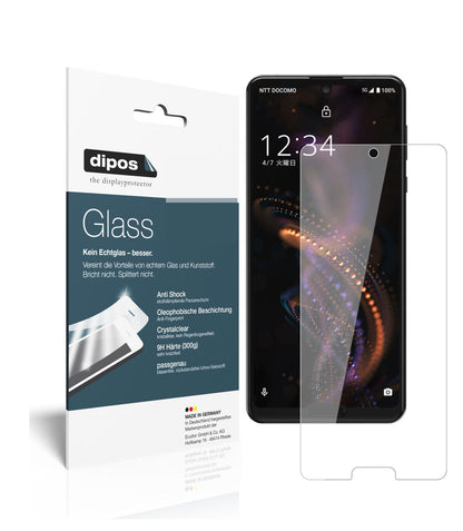 2x 9H Schutzfolie für Sharp Aquos R5G Panzerfolie (1)
