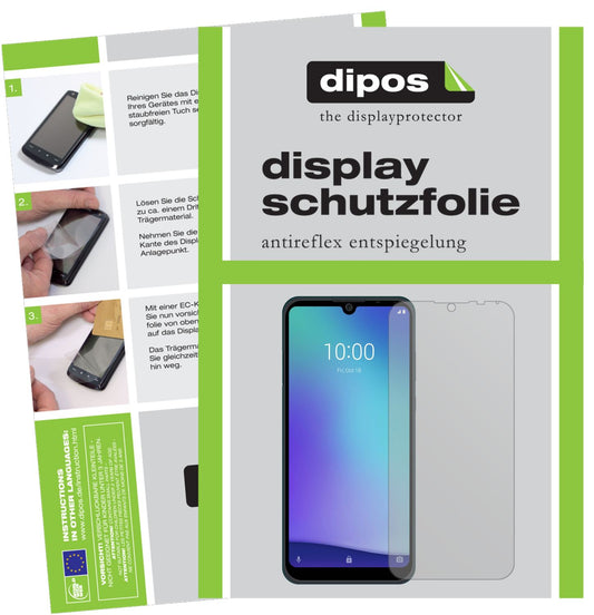 2x Schutzfolie matt für ZTE Blade A5 (2020) Displa (1)