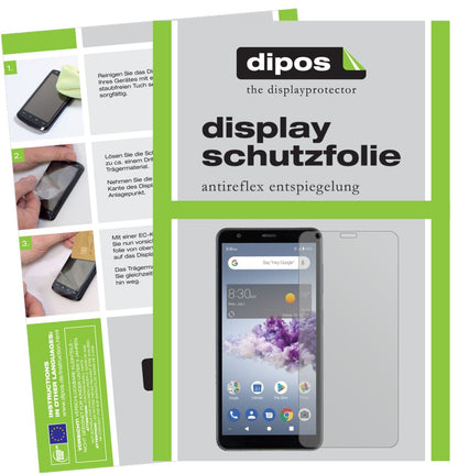 5x Schutzfolie matt für ZTE Blade A3 Prime Display (1)