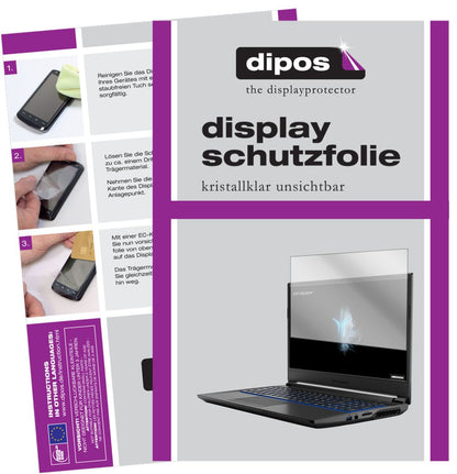 1x Schutzfolie klar für Medion Erazer P15609 Displ (1)