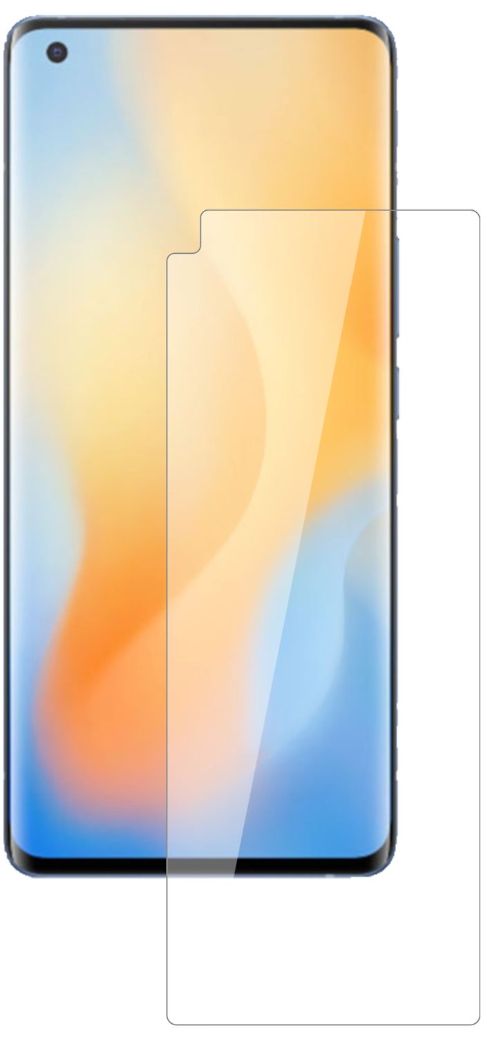 1x 9H Schutzfolie für Vivo X50 Pro Panzerfolie (2)