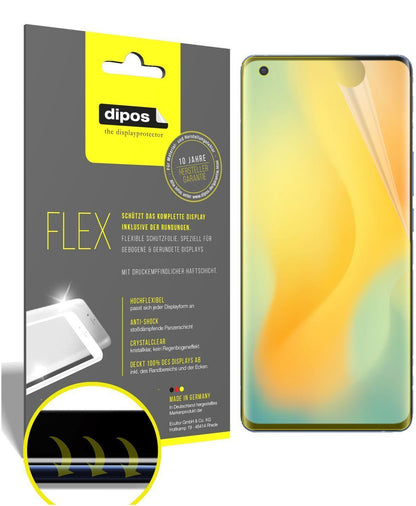 3x 3D Full Cover Schutzfolie für Vivo X50 Pro (1)