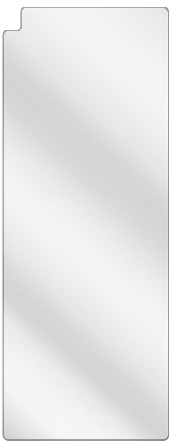 2x Schutzfolie klar für Vivo X50 Pro Display-Schut (3)