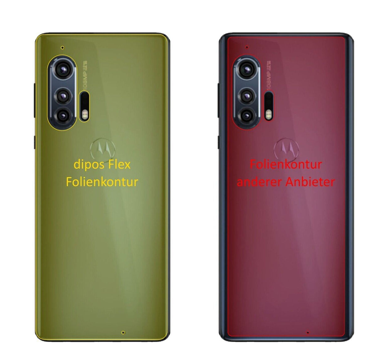 2x 3D Full Cover Schutzfolie für Motorola Edge Plu (2)