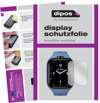 6x Schutzfolie klar für Xiaomi Mi Kids Watch 4 Pro (1)