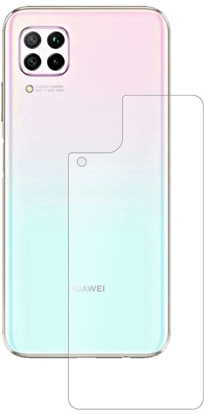 2x 9H Schutzfolie matt für Huawei P40 Lite Rücksei (2)