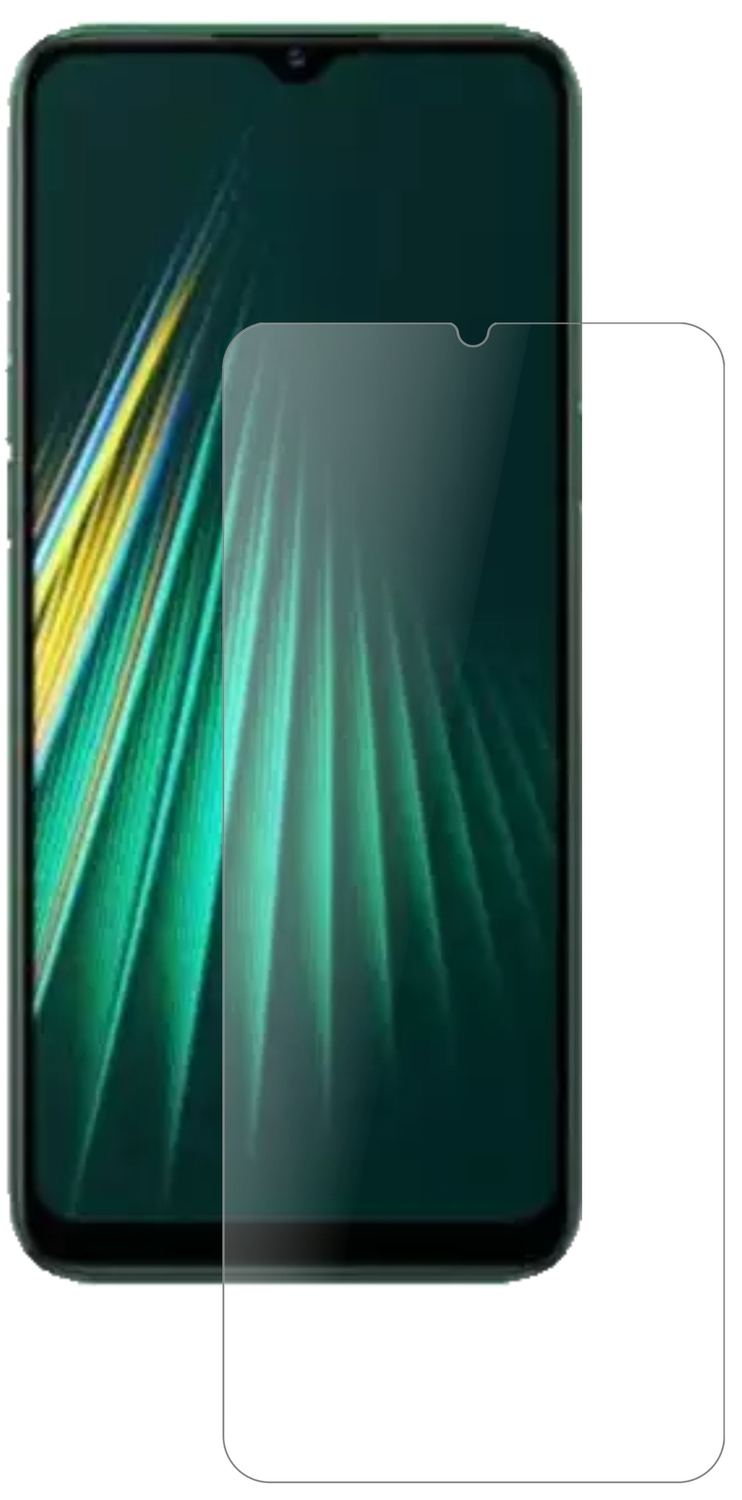 2x 9H Schutzfolie matt für Oppo Realme 5i Panzerfo (2)
