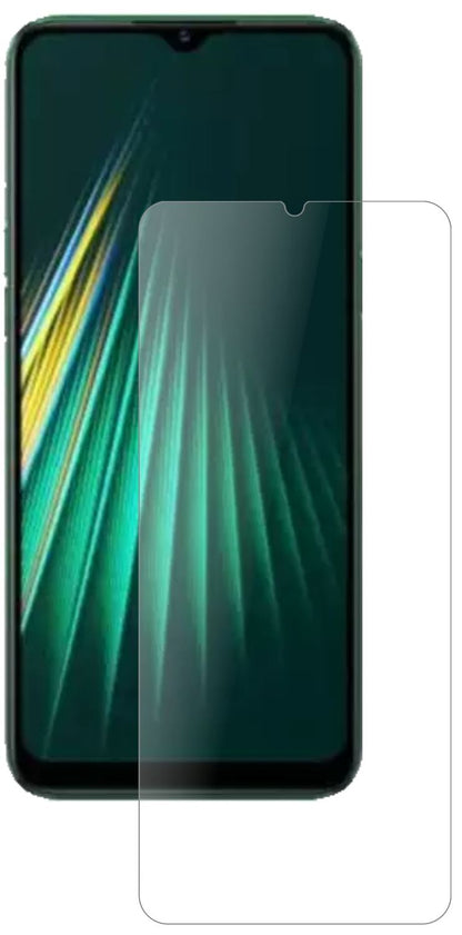2x 9H Schutzfolie matt für Oppo Realme 5i Panzerfo (2)