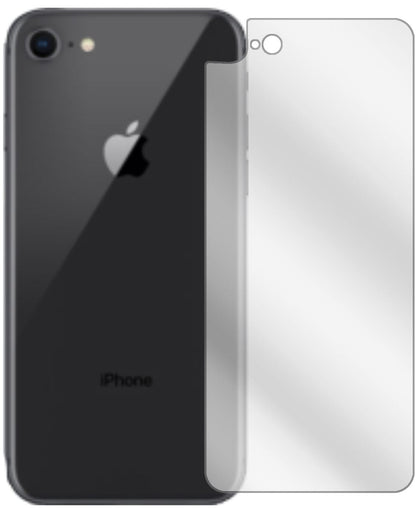 1x Schutzfolie klar für Apple iPhone SE 2 Rückseit (2)