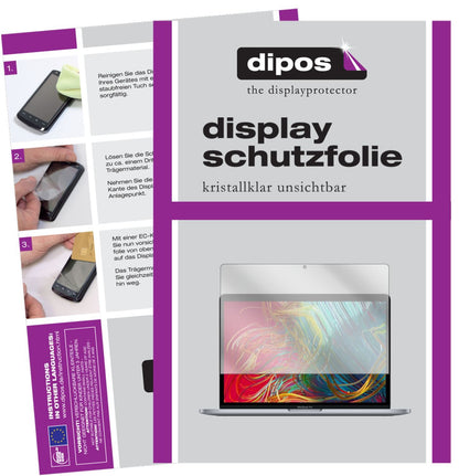 2x Schutzfolie klar für Apple MacBook Pro 13 Zoll  (1)