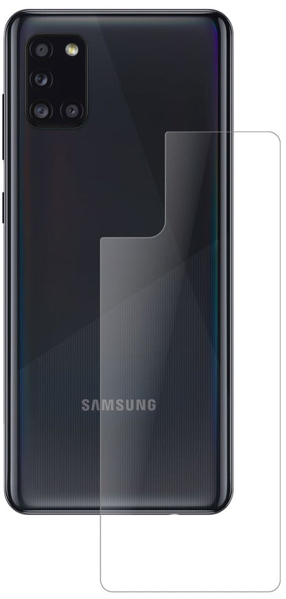 1x 9H Schutzfolie matt für Samsung Galaxy A31 Rück (2)