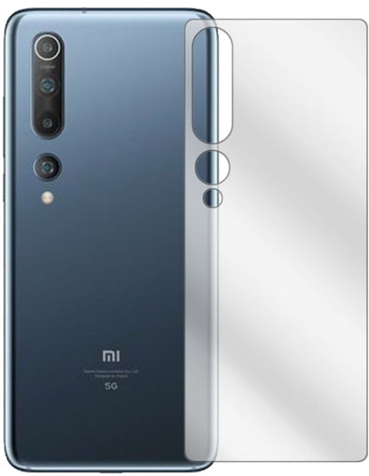 2x Schutzfolie klar für Xiaomi Mi 10 Pro Rückseite (2)