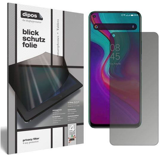 Blickschutzfolie für Infinix Note 7 matt Schutzfol (1)