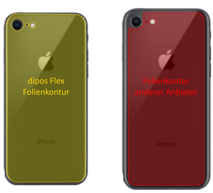 3x 3D Full Cover Schutzfolie für Apple iPhone SE ( (2)