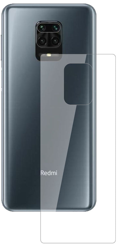 2x 9H Schutzfolie für Xiaomi Redmi Note 9 Pro Rück (2)