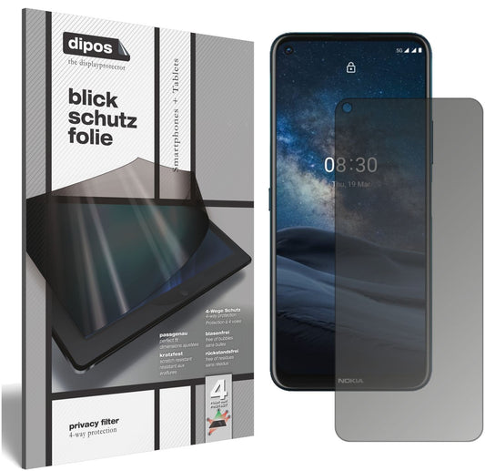Blickschutzfolie für Nokia 8.3 5G matt Schutzfolie (1)