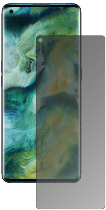 Blickschutzfolie für Oppo Find X2 Pro matt Schutzf (2)