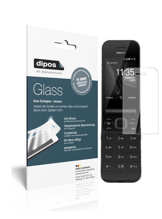 2x 9H Schutzfolie für Nokia 2720 Flip Panzerfolie (1)