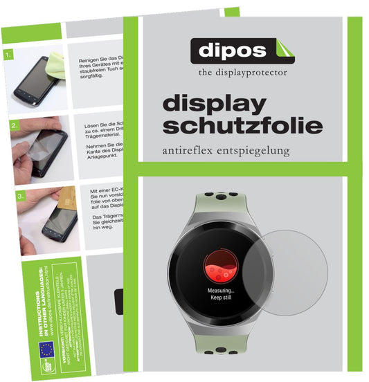 5x Schutzfolie matt für Huawei Watch GT 2e Display (1)
