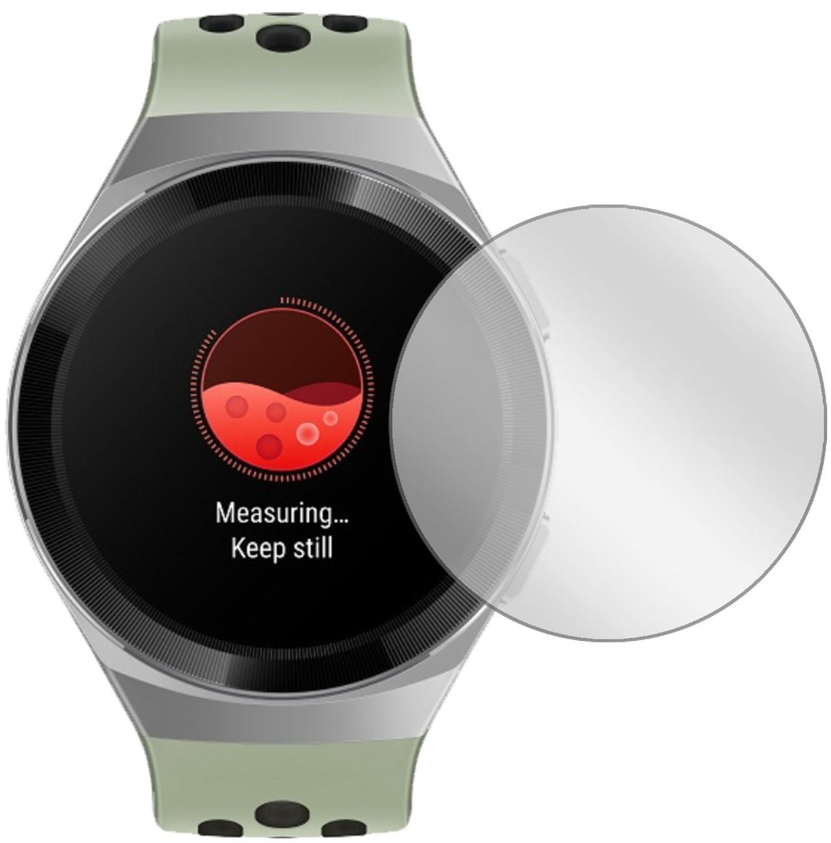 5x Schutzfolie klar für Huawei Watch GT 2e Display (2)