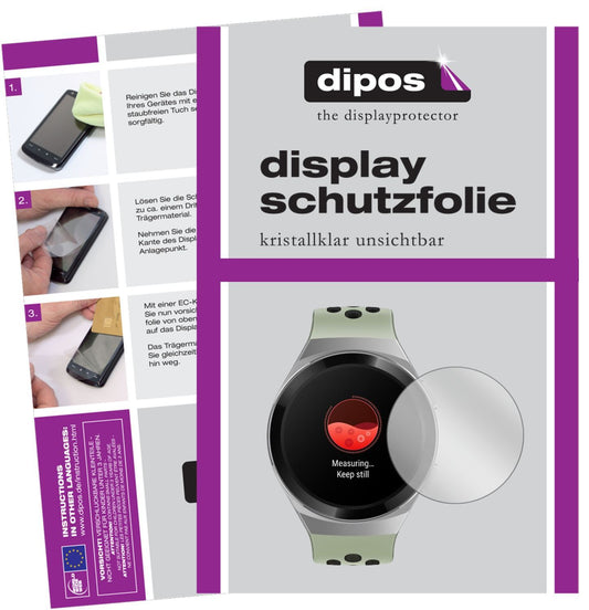 2x Schutzfolie klar für Huawei Watch GT 2e Display (1)