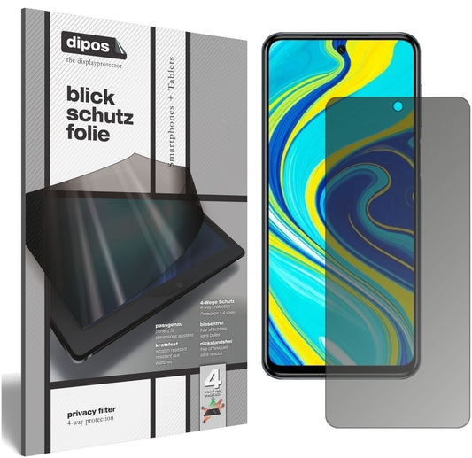 Blickschutzfolie für Xiaomi Redmi Note 9 Pro Max m (1)