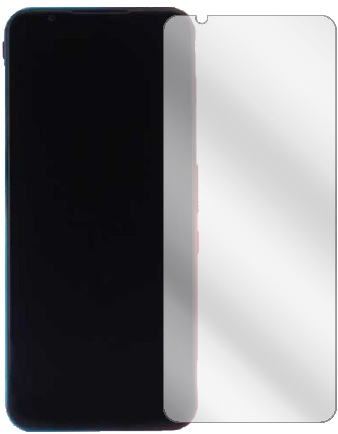 2x Schutzfolie klar für nubia Red Magic 5G Display (2)