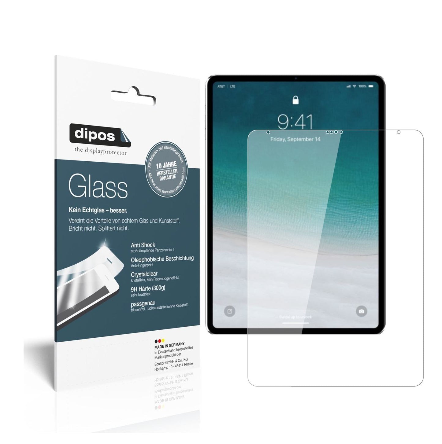 1x 9H Schutzfolie für Apple iPad Pro 11 Zoll (2020 (1)
